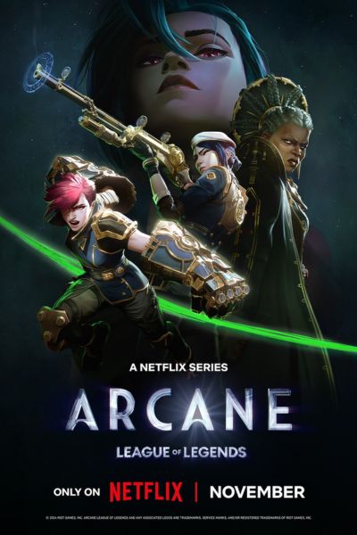 Download Arcane: League of Legends (Season 1 – 2) English WEB Series Netflix WEB-DL 480p 720p 1080p