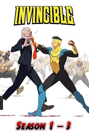 Download Invincible (Season 1 – 3) Dual Audio {Hindi–English} AMZN WEB-Series WeB-DL 480p | 720p | 1080p