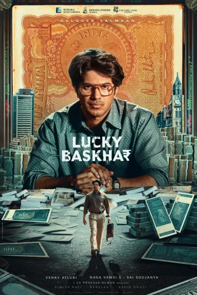 Download Lucky Baskhar (2024) NetFlix WEB-DL ORG. Dual Audio [Hindi DD5.1 – Telugu DD5.1] UnCut Full Movie 480p | 720p | 1080p