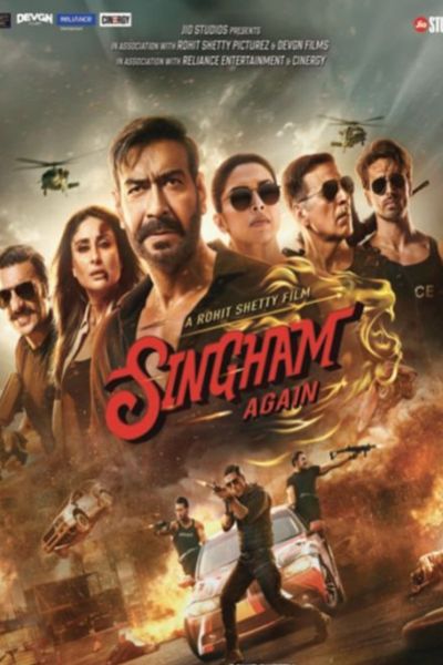 Download Singham Again (2024) AMZN WEB-DL [Hindi ORG-DD5.1] Full Movie 480p | 720p | 1080p